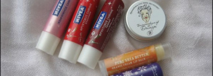Бальзамы для губ в моей косметичке