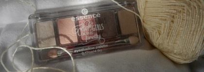 Нежная и уютная - Essence Happy girls are pretty eyeshadow palette 01 Happiness is... seeing your smile