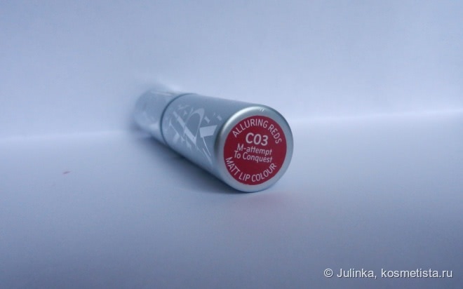 Catrice Alluring Reds - Matt Lip Colour - C03 M-attempt To Conquest