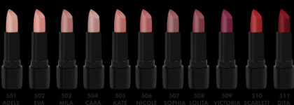 Холодный нюд - Матовая помада Luxvisage Pin Up ultra matt 504 Cara