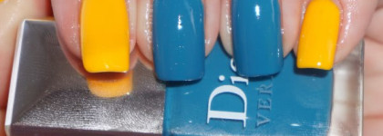 Яркий летний дуэт Dior: #188 Acapulco и #198 Lagoon