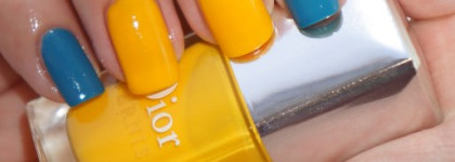 Яркий летний дуэт Dior: #188 Acapulco и #198 Lagoon