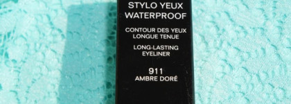 Позолота от Шанель: Chanel Stylo Yeux Waterproof Long-Lasting Eyeliner #911 Ambre Dore