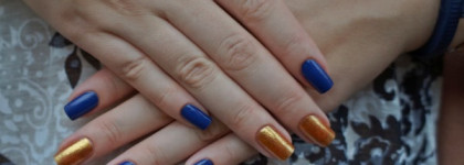 Жидкое золото: O.p.i. Nail Laquer #HL D07 GoldenEye