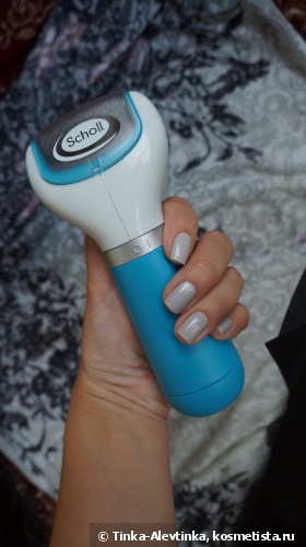 Scholl Velvet Smooth - Электрическая роликовая пилка для педикюра