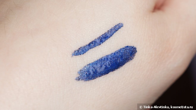 M.a.c. Superslick Liquid Eye Liner #Signature Blue - жидкая подводка от МАК