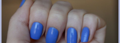 Ногти цвета океана и неба