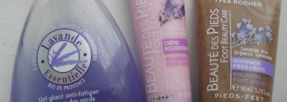 Небольшой обзор средств для ухода за ножками от Yves Rocher и Scholl