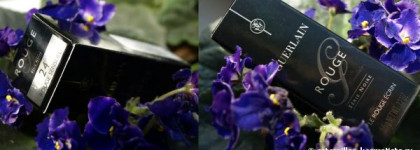 Чувственный красный с Guerlain Rouge G Serie Noire #24 Rouge Sensuel