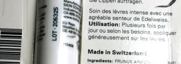 Альпийские травы в Toitbel Swiss Herbs Lip Balm Edelweiss