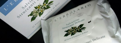 Демакияж с Salviettine Struccanti Delicate Al Fiore D'arancio e al Riso L'erbolario