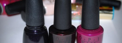 Ягодный лак от OPI NL B73 Overexposed in South Beach