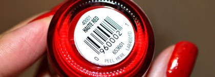 Красный прекрасный Orly Haute Red