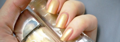 Божественное золото на ногтях с Dior Vernis № 221 Or Divin