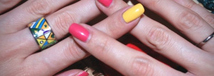 Мой лаковый отчет за июль: Opi, Impala Professional, Sophin, GR Paris и Yves Rosher