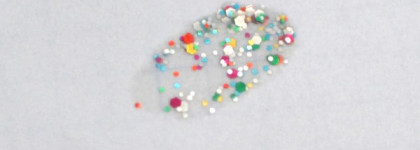 Цветное конфетти - мой вариант ношения глиттера Golden rose Jolly Jewels №115