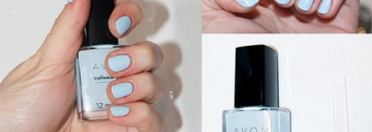 Голубая мечта с лаком Alessandro Nail Polish Nagellack #956 Pale Blue Lagoon