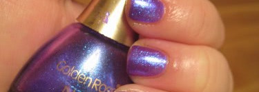 Новогодние игрушки на ноготках с лаком Golden Rose #307