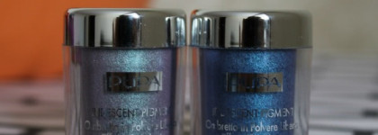Рассыпчатые тени Pupa Cosmic Beauty Iridescent Pigment  в оттенках 001 Iridescent Silver и 002 Iridescent Blue