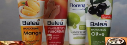 Мои немецкие покупки, часть 2 - средства для рук, ног и тела