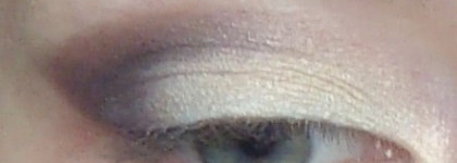 макияж в серебристо-золотом