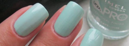 Мята на ногтях с Rimmel Lycra Pro №500 Peppermint
