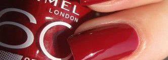 "Осенний" красный лак Rimmel №320 Rapid Ruby