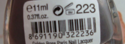 Golden Rose  №223 или о том как я скрасила серые будни серым цветом