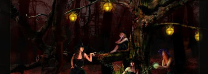 Double, double, toil and trouble - OPI  lincoln park after dark