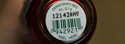 OPI fo fall 2012: Danke-Shiny Red