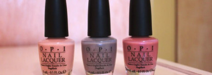 Лаковое трио от OPI