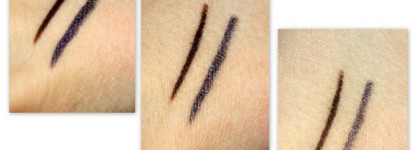 Карандаши Essence long-lasting eye pencil в оттенках #02 Hot Chocolate и #08 Touch of Glam - отличная покупка
