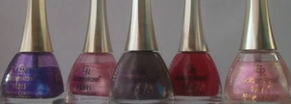 Представители семейства «Golden Rose Paris» в моей лаковой косметичке