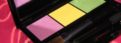 Летние краски с  Shiseido Luminizing Satin Eye Color Trio - YE406 Tropicalia