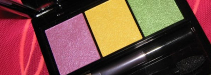 Летние краски с  Shiseido Luminizing Satin Eye Color Trio - YE406 Tropicalia