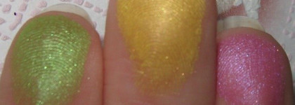 Летние краски с  Shiseido Luminizing Satin Eye Color Trio - YE406 Tropicalia