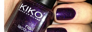 Фиолетовый красавец Kiko Nail Lacquer, №255