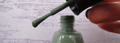 Зеленый песочек Naomi Nail Lacquer Sand Nails #612