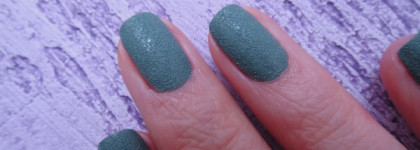 Зеленый песочек Naomi Nail Lacquer Sand Nails #612