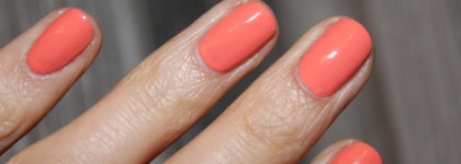 Персиковое настроение с Artdeco ceramic nail lacquer #77