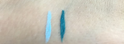 Inglot AMC Eyeliner Gel #87, #88 и стрелка "Морская волна"