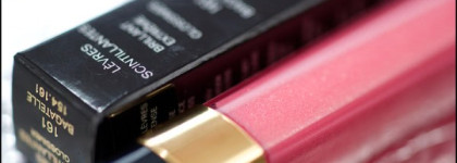 Chanel Le Vernis Nail Colour 557 Morning Rose и Chanel Lèvres Scintillantes Glossimer 161 Bagatelle