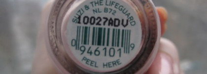 Мой нежный OPI Suzi & The Lifeguard