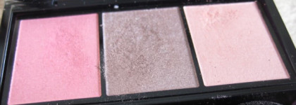 Весенний макияж глаз вместе с Shiseido Luminizing Satin Eye Color Trio - Pink Sands RD 711