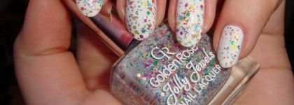 Мой новогодний вариант с Golden Rose Jolly Jewels №115