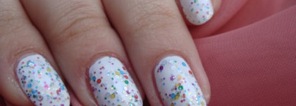 Мой новогодний вариант с Golden Rose Jolly Jewels №115