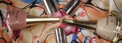 Этюд в пастельных тонах. Лаки Aurelia professional # 704m, Golden Rose Paris # 05, #32, Beyu #152, #159