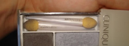 Тени Clinique pair of shades eye shadow duo # 42 spring wedding и high impact eye shadow duo # 07 the blues в моей косметичке