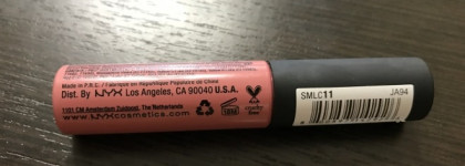 Безобразник NYX soft matte lip cream в оттенке 11 Milan