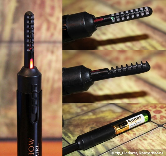 Чем завить ресницы - Dior Diorshow Heat Curl Heating Lash Curler Infinite Look
